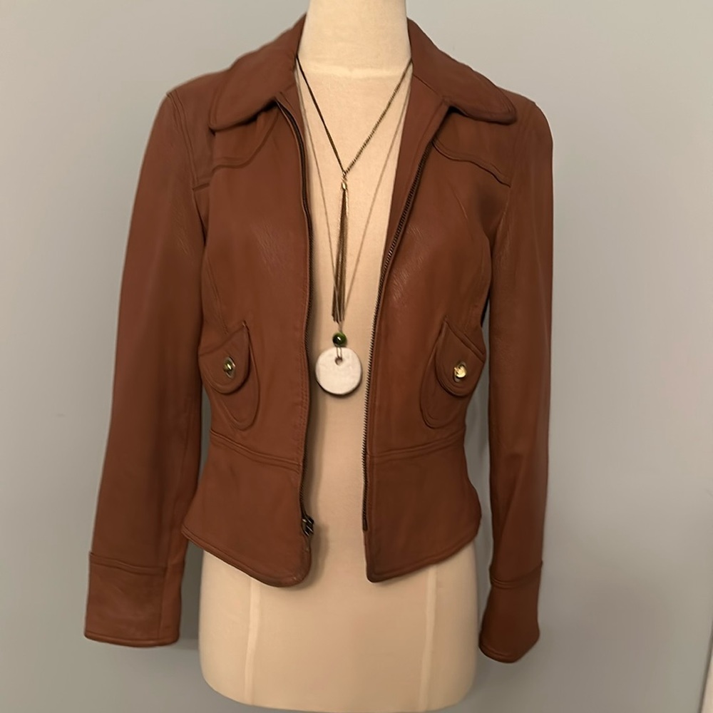 Nine West Leather Jacket